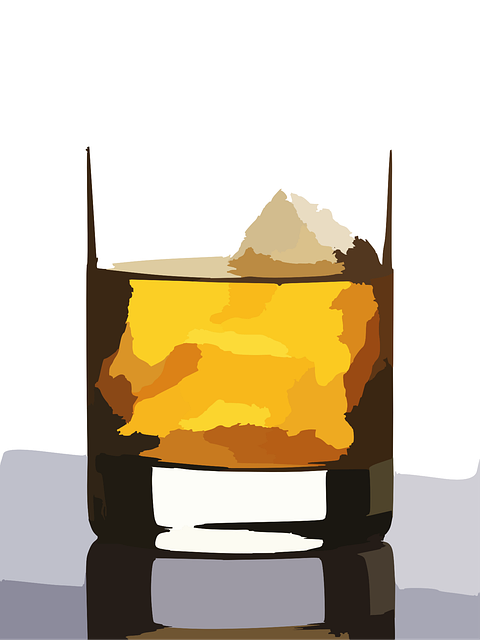 Free whiskey glass acohol vector