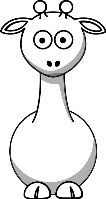 Free llama alpaca animal vector