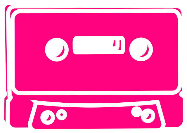 Cinta, Rosado, Cinta Magnética, Retro