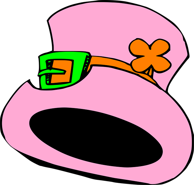 Hatt, St Patricks Dag, Rosa, Kløver