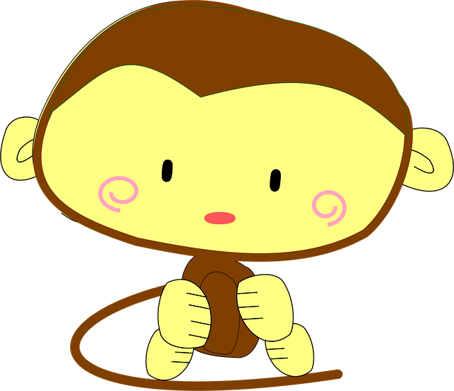 Free monkey ape animal vector