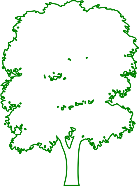Free tree nature forest illustration