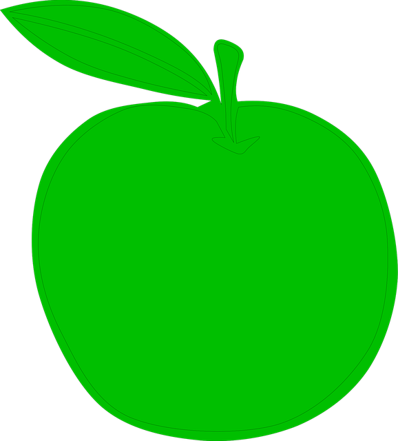 Apfel, Grün, Lebensmittel, Obst, Pflanze