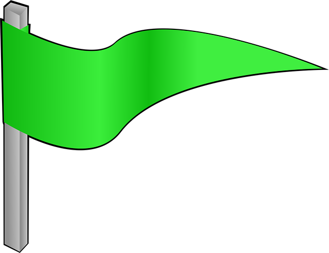 Grün, Flagge, Wimpel, Winken, Banner