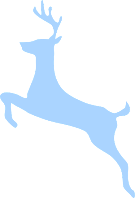 Download free HD stock image of Deer Jumping Free deer jumping silhouette vector