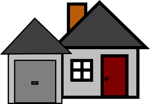 Free house garage home vector