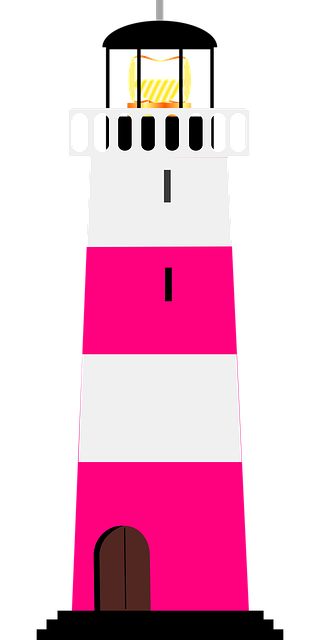 Free lighthouse water white vector