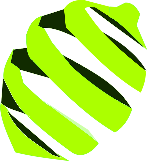 Free green lime peel vector