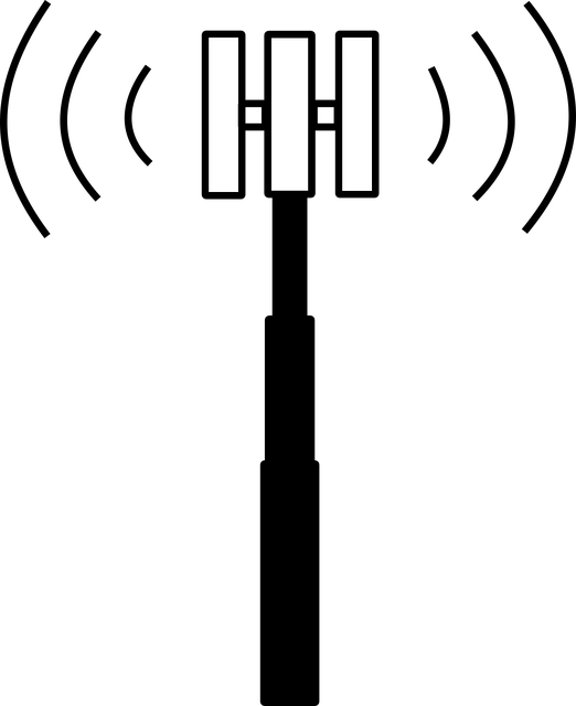 Free tower signals wireless illustration