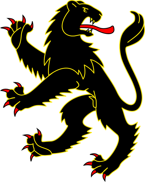 Free lion nature black illustration