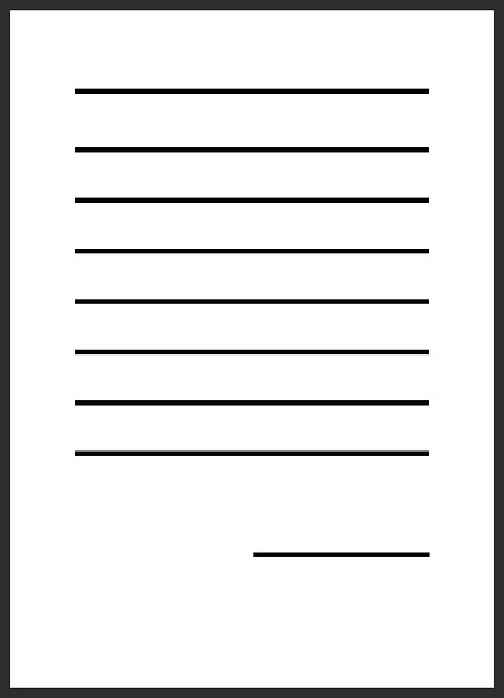 Free paper document curriculum vector