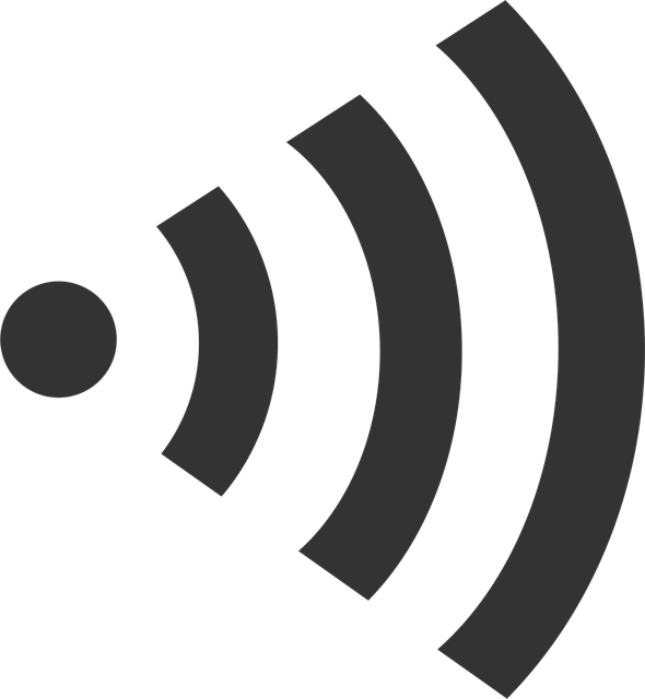 Free wireless signal computer vector