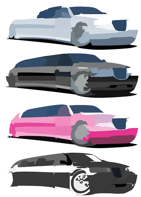 Free cars limo blurred illustration