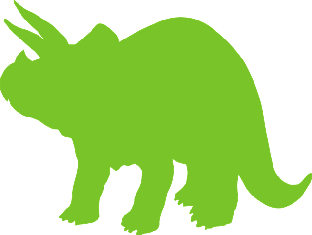 Free dino triceratops horns illustration