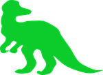 dinosaur, stand, backlegs