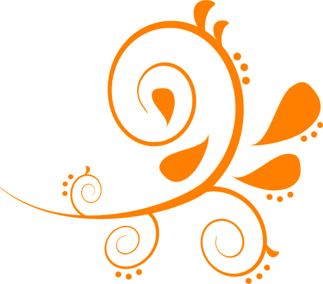 Free branche leaves ornament vector