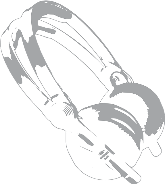 Free headphones headset music vector