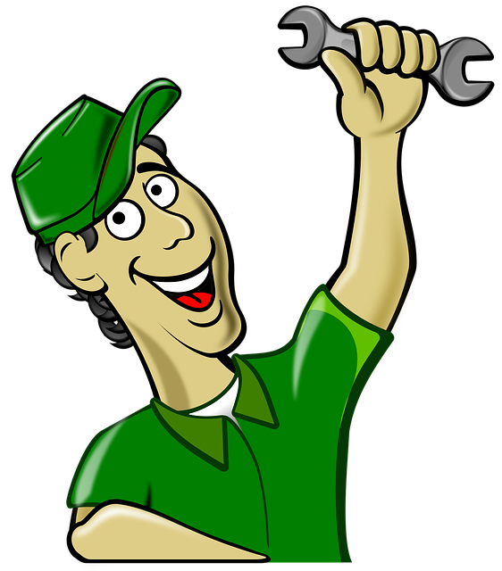 Download free HD stock image of Craftsman Engineer Free craftsman engineer repairman illustration