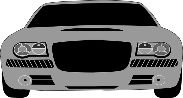 Free car bragger front illustration