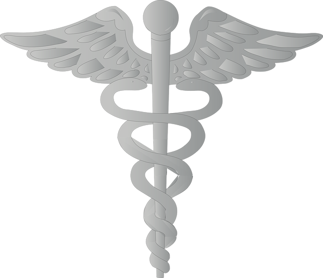Free aesculapian staff rod of asclepius vector