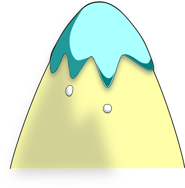 Free blue nature mountain vector