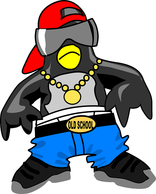 Vector gratis Pingüino, Rapero, Comba, Oro , Imagen gratis en Pixabay , 306500