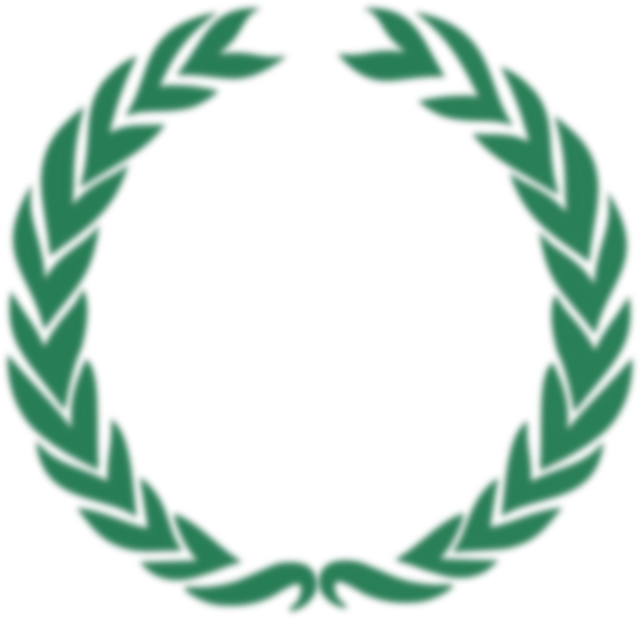 Free wreath winner champion vector
