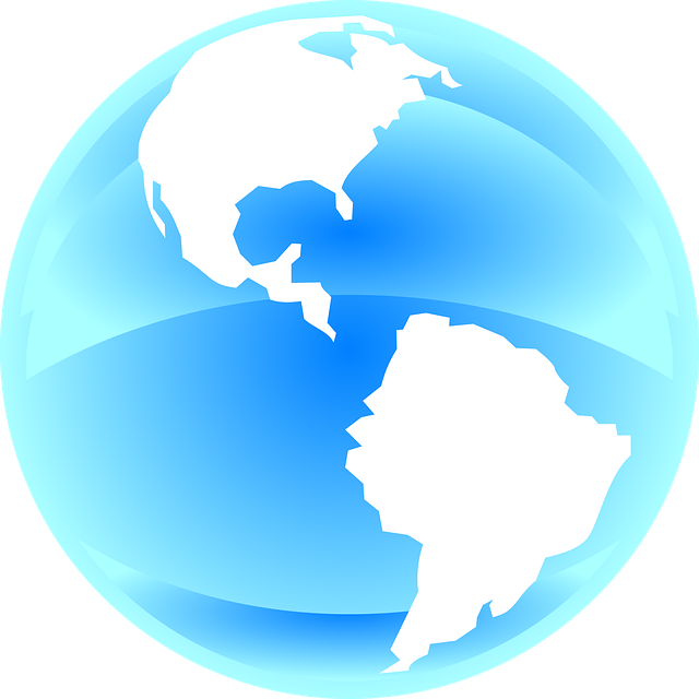 Free World Globe vector and picture