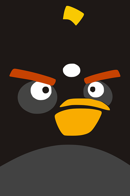 Free penguin cartoon aggressive vector