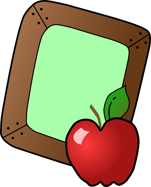 Free apple tray fruit illustration