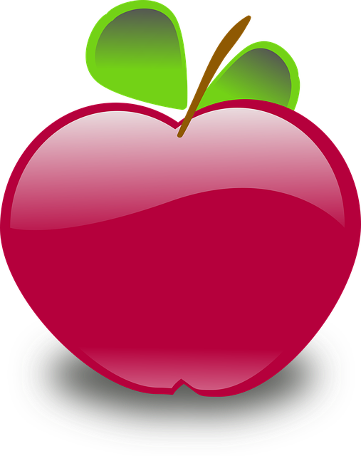Free apple crimson red vector