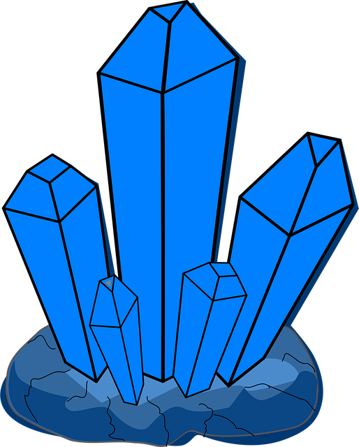 Cristal, Azul, Crecimiento