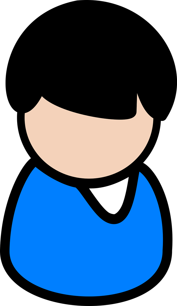 Download free HD stock image of Man Blue Free man blue sweater vector
