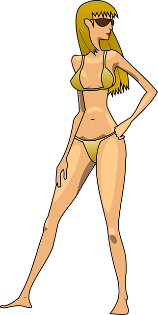 Vrouw, Meisje, Bikini, Mode, Zonnebril