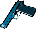 gun, weapon, metallic