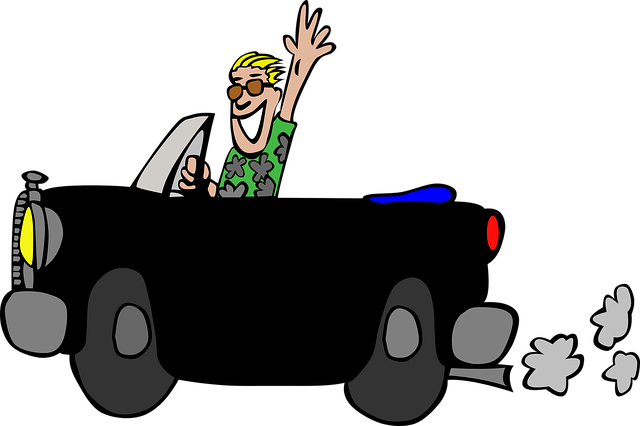 Free car black cabriolet illustration