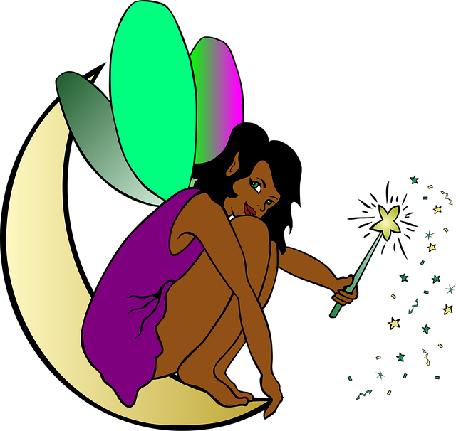 Free elf fairy sprite vector