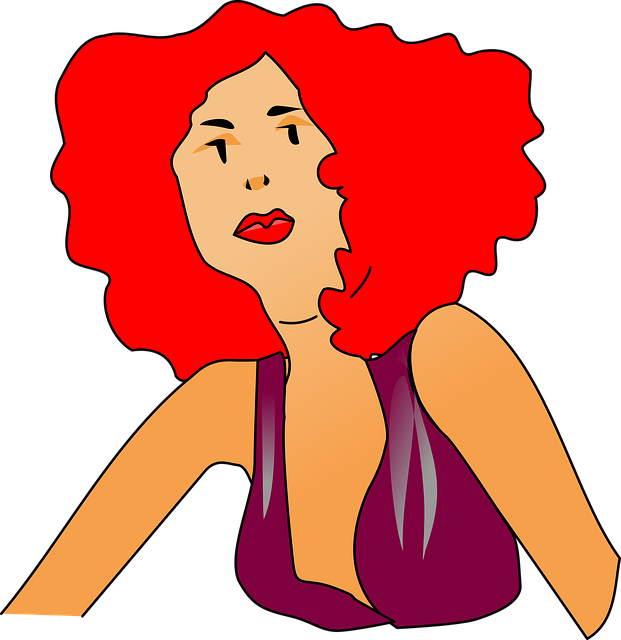 Free woman lady dress illustration