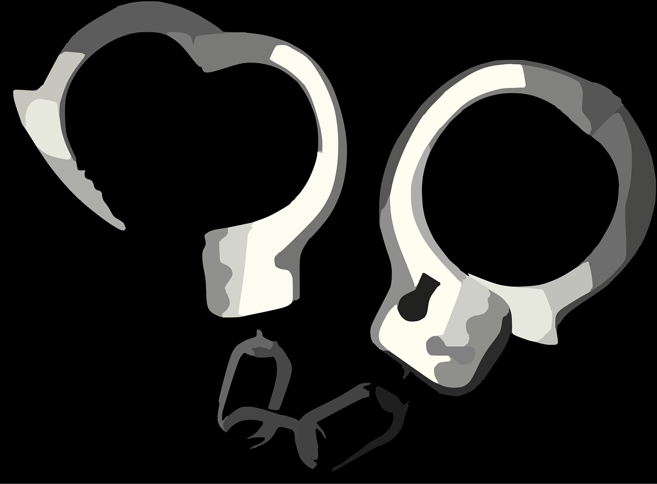 Download Handcuffs, Cuffs, Arrest. Royalty-Free Vector Graphic - Pixabay