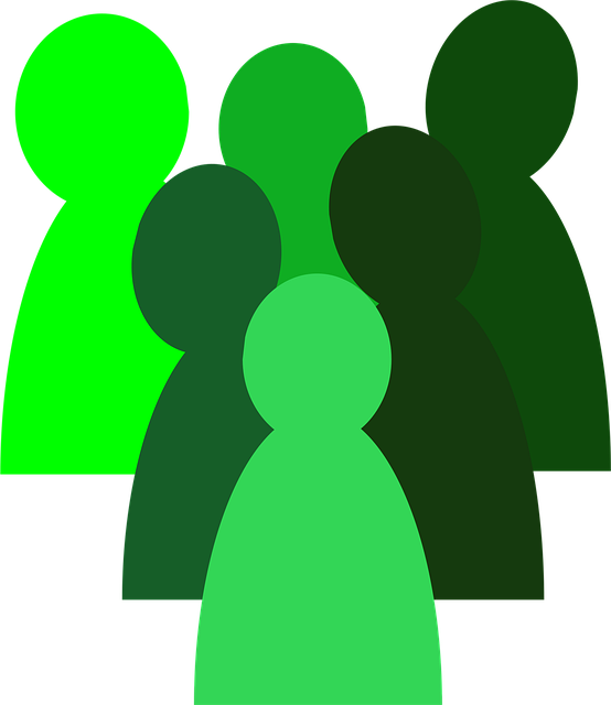 Free people group crowd vector
