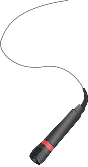 Free microphone mike black vector
