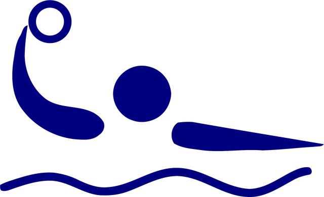 Free water polo sport vector