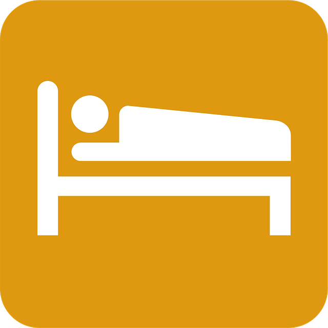 Free sign accommodations lodging illustration