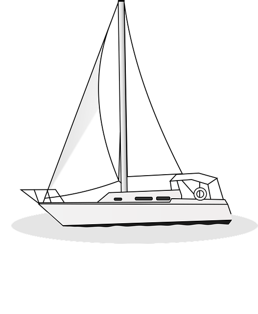 Free boat yacht sail vector