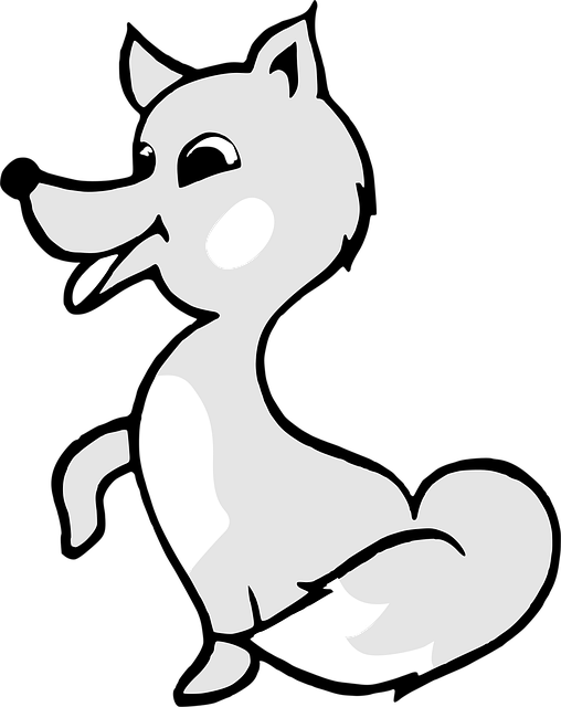 Raposa, Animal, Desenho Animado
