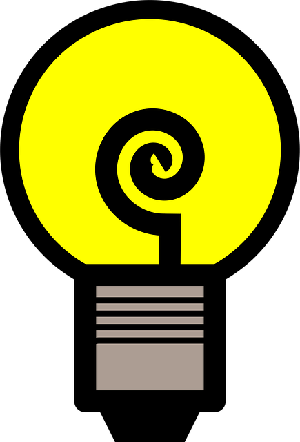 Free light bulb electricity illustration