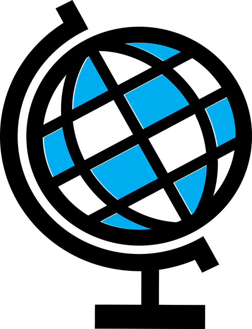 Free globe planet earth vector