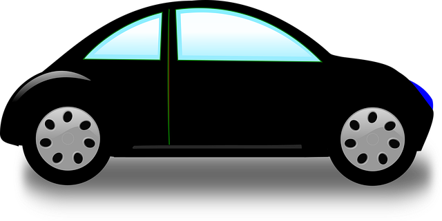 Free car small one door vector