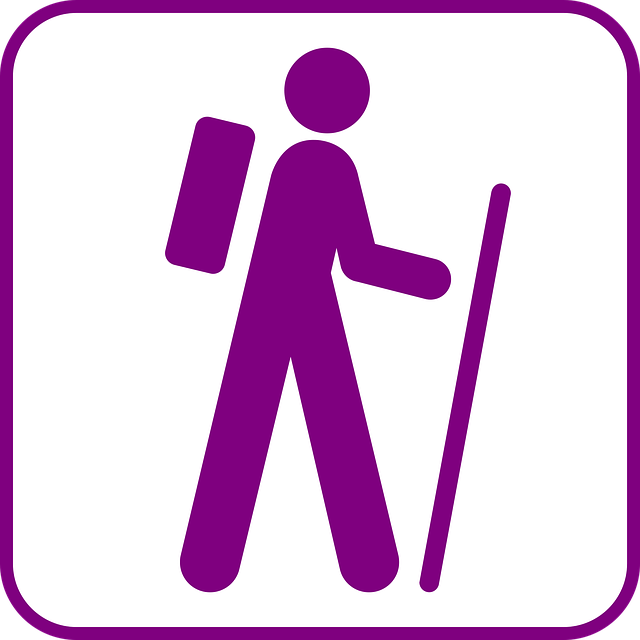 Free sport hiking wanderer vector