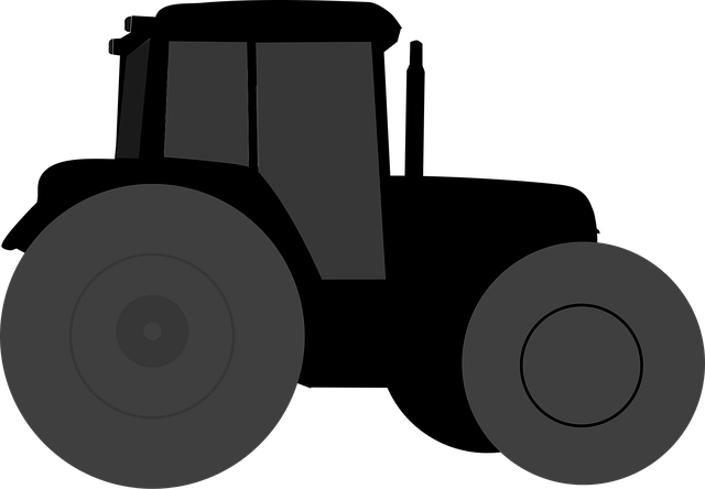 Free tractor agriculture farm vector